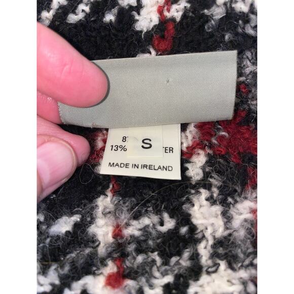 Weave of the Irish Wool Blend Plaid Jacket - Size S - Made in Ireland‎ - Picture 9 of 11